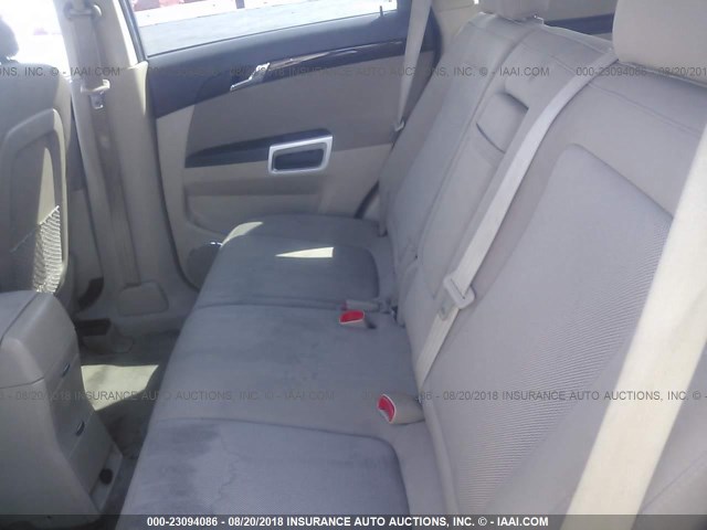 3GSCL33P58S688391 - 2008 SATURN VUE XE Champagne photo 8