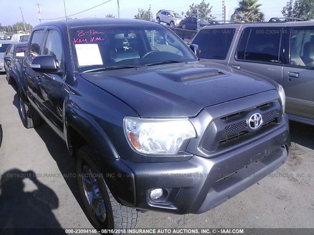 5TFLU4EN6DX079751 - 2013 TOYOTA TACOMA DOUBLE CAB 灰色 照片 1