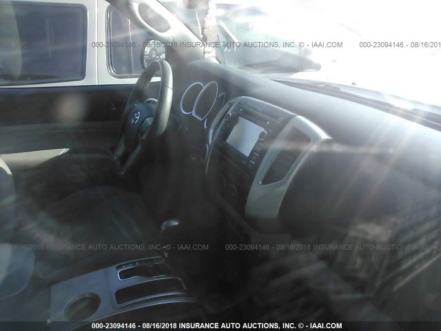 5TFLU4EN6DX079751 - 2013 TOYOTA TACOMA DOUBLE CAB 灰色 照片 5