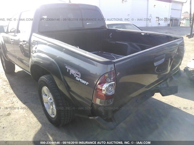 5TFLU4EN6DX079751 - 2013 TOYOTA TACOMA DOUBLE CAB 灰色 照片 6