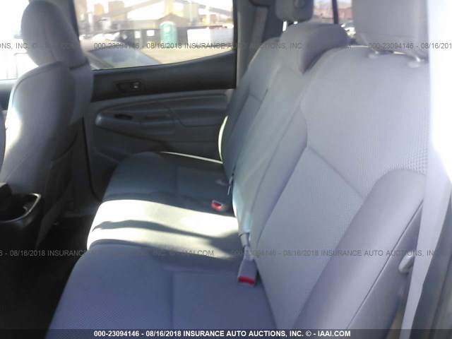 5TFLU4EN6DX079751 - 2013 TOYOTA TACOMA DOUBLE CAB 灰色 照片 8