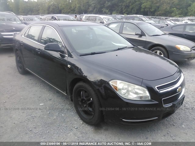 1G1ZH57B78F179885 - 2008 CHEVROLET MALIBU 1LT 黑色 照片 1