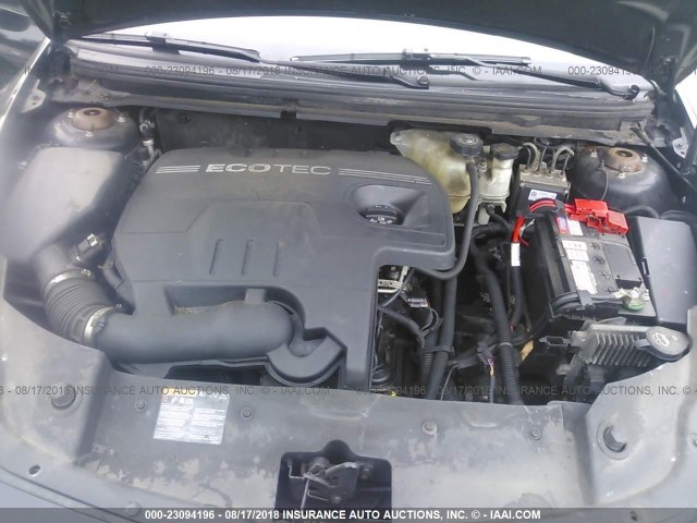 1G1ZH57B78F179885 - 2008 CHEVROLET MALIBU 1LT 黑色 照片 10