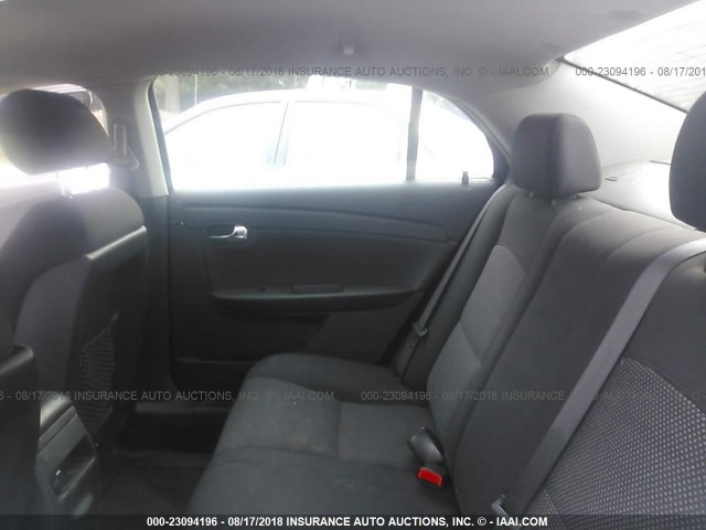 1G1ZH57B78F179885 - 2008 CHEVROLET MALIBU 1LT 黑色 照片 8