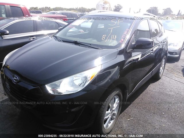 KM8JU3AC0BU159143 - 2011 HYUNDAI TUCSON GLS/LIMITED 黑色 照片 2