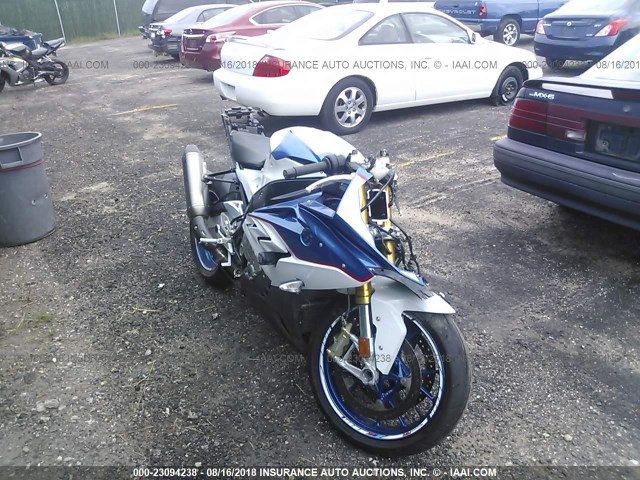 WB10D2102FZ353095 - 2015 BMW S 1000 RR BLUE photo 1