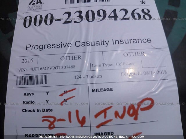 4UF16MPV9GT307468 - 2016 ARCTIC CAT WILDCAT 黑色 照片 7