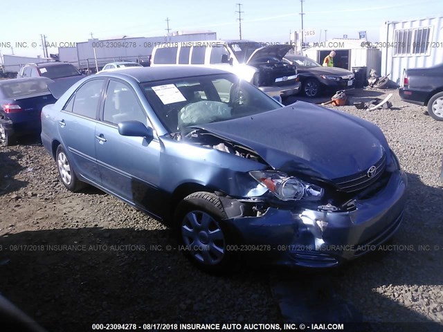 4T1BE32KX3U663367 - 2003 TOYOTA CAMRY LE/XLE/SE 蓝色 照片 1