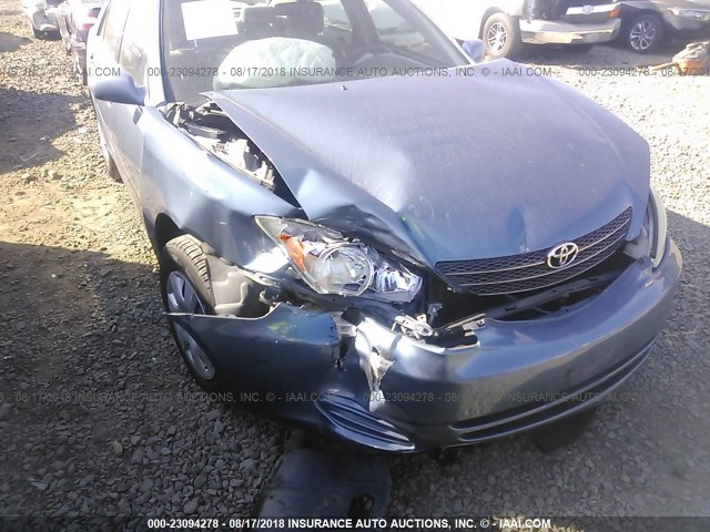 4T1BE32KX3U663367 - 2003 TOYOTA CAMRY LE/XLE/SE 蓝色 照片 6