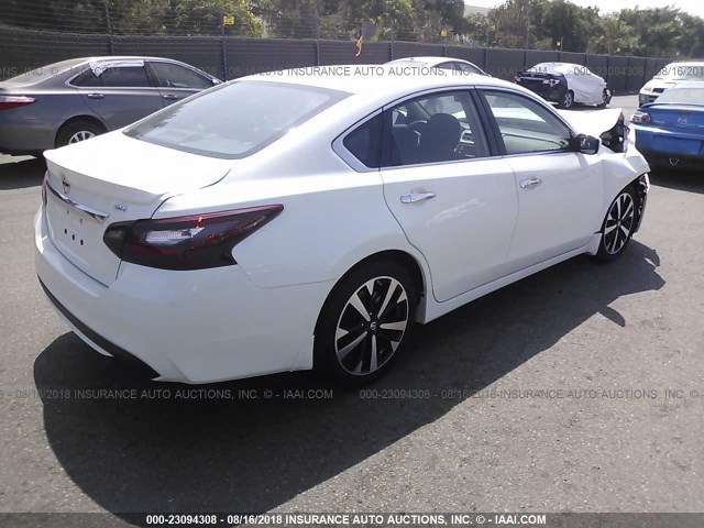 1N4AL3AP9JC102136 - 2018 NISSAN ALTIMA 2.5/S/SV/SL/SR WHITE photo 4