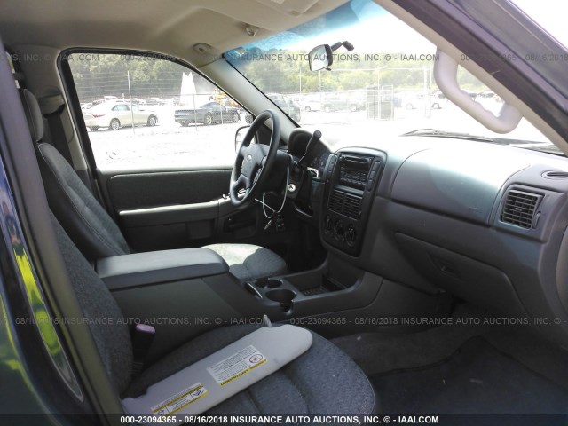1FMZU62K43UC19632 - 2003 FORD EXPLORER XLS/XLS SPORT BLUE photo 5
