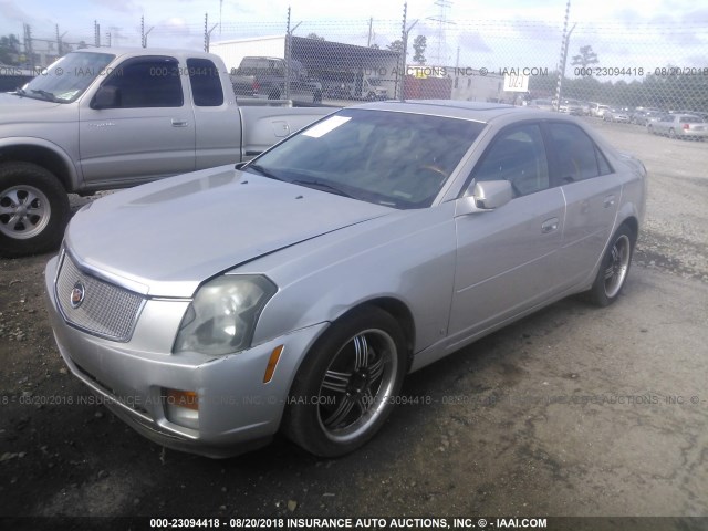 1G6DP577960143389 - 2006 CADILLAC CTS HI FEATURE V6 SILVER photo 2