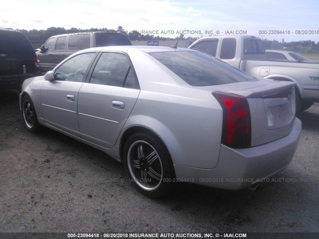 1G6DP577960143389 - 2006 CADILLAC CTS HI FEATURE V6 SILVER photo 3