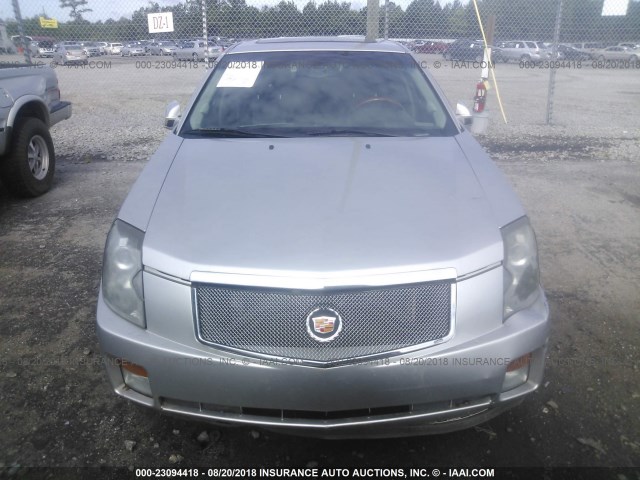 1G6DP577960143389 - 2006 CADILLAC CTS HI FEATURE V6 SILVER photo 6