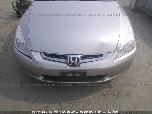 JHMCN36455C007069 - 2005 HONDA ACCORD HYBRID GOLD photo 6