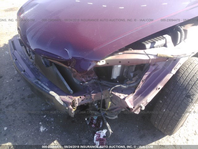 1HGCP2F43AA128048 - 2010 HONDA ACCORD LXP MAROON photo 6