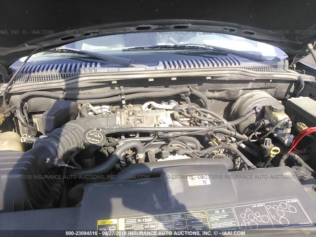 1FMDU73W14UA41634 - 2004 FORD EXPLORER XLT/XLT SPORT/NBX 黑色 照片 10