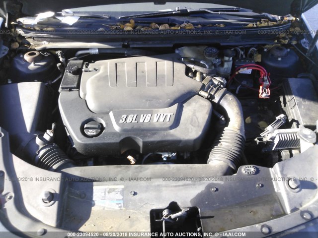 1G1ZK57778F219606 - 2008 CHEVROLET MALIBU LTZ 黑色 照片 10