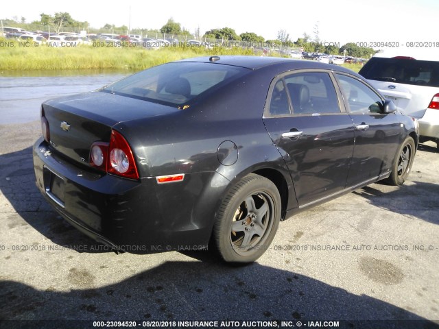 1G1ZK57778F219606 - 2008 CHEVROLET MALIBU LTZ 黑色 照片 4