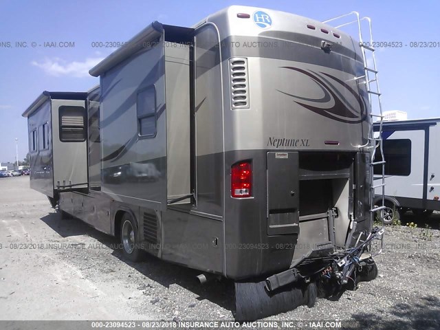 1RF21454X82045612 - 2008 HOLIDAY RAMBLER NEPTUNEXL  MAROON photo 3