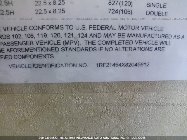 1RF21454X82045612 - 2008 HOLIDAY RAMBLER NEPTUNEXL  MAROON photo 9