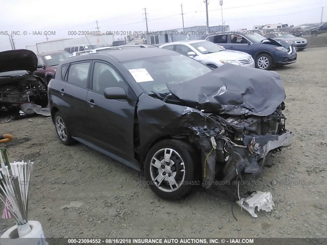 5Y2SM6E07AZ418593 - 2010 PONTIAC VIBE GRAY photo 1