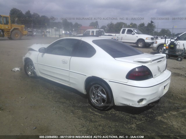 1G2NW12E55M162021 - 2005 PONTIAC GRAND AM GT WHITE photo 3