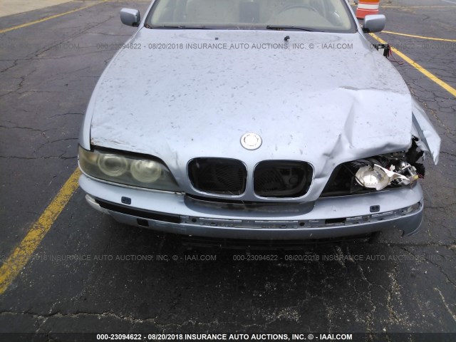 WBADT43463G034550 - 2003 BMW 525 I AUTOMATIC BLUE photo 6