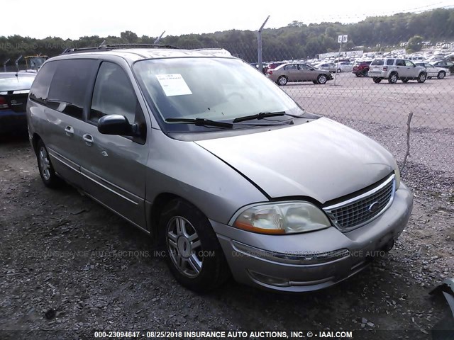 2FMZA52462BA46544 - 2002 FORD WINDSTAR SE BEIGE photo 1