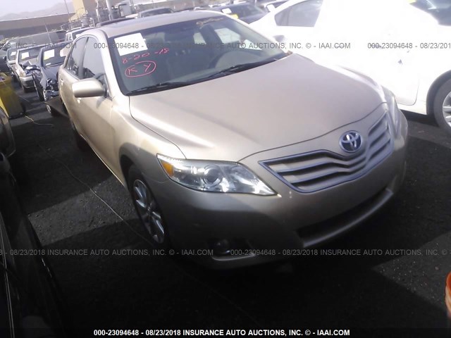 4T1BF3EK8AU569221 - 2010 TOYOTA CAMRY SE/LE/XLE BEIGE photo 1