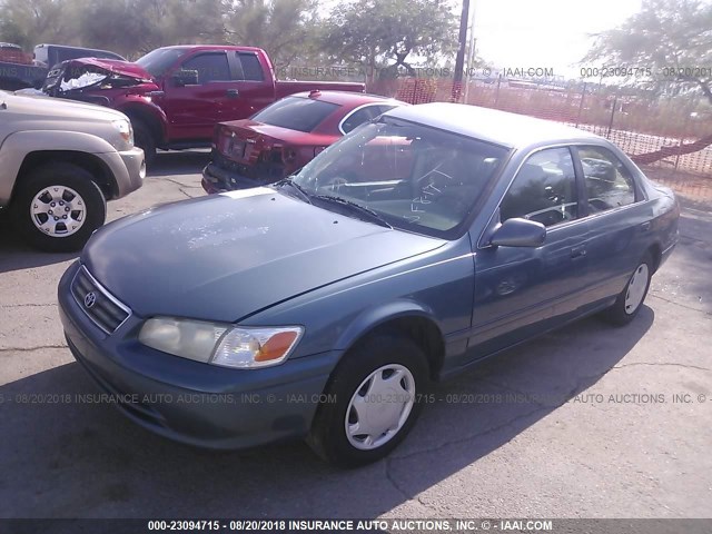 4T1BG22K3YU943885 - 2000 TOYOTA CAMRY CE/LE/XLE 蓝色 照片 2