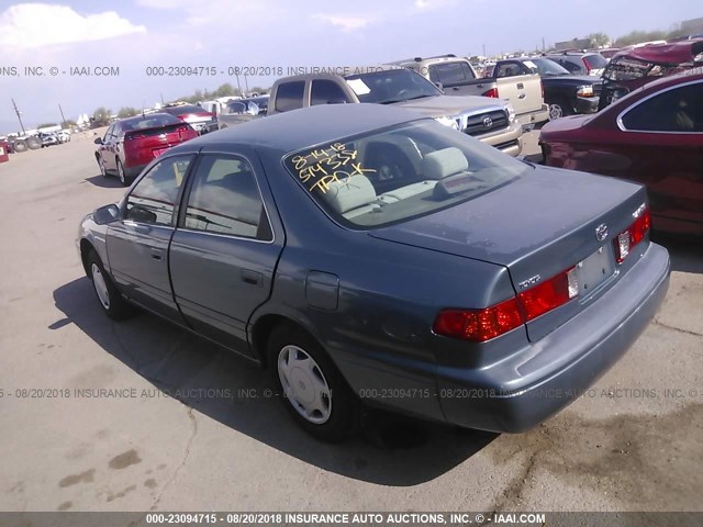 4T1BG22K3YU943885 - 2000 TOYOTA CAMRY CE/LE/XLE 蓝色 照片 3