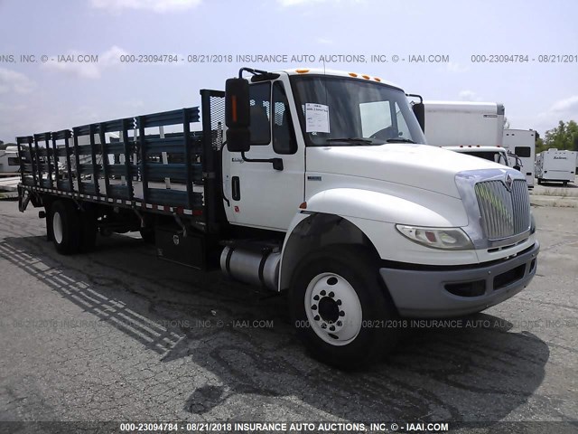 1HTMKAAN8DH145955 - 2013 INTERNATIONAL 4400 4400 WHITE photo 1