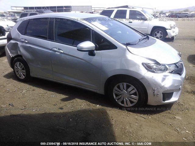 3HGGK5G57FM773904 - 2015 HONDA FIT LX SILVER photo 6