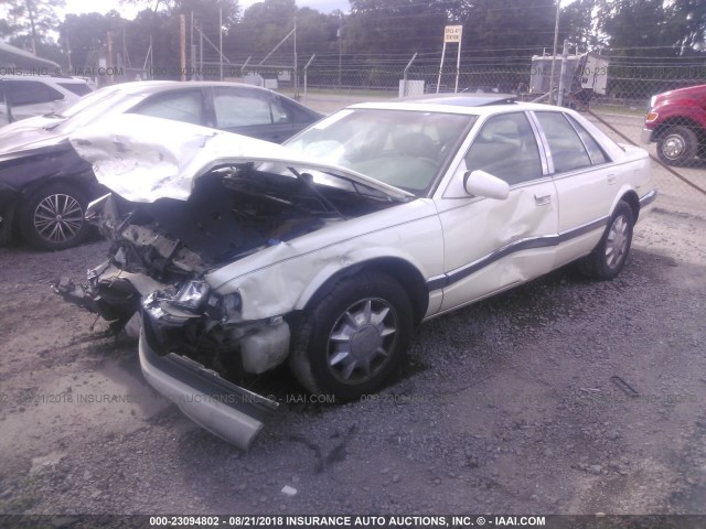 1G6KS52Y3VU840781 - 1997 CADILLAC SEVILLE SLS CREAM photo 2