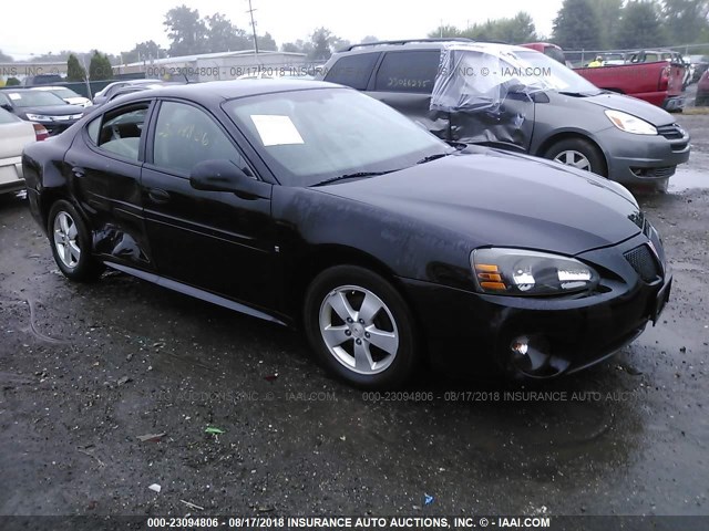 2G2WP552571176879 - 2007 PONTIAC GRAND PRIX შავი ფოტო 1