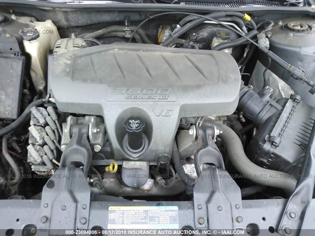 2G2WP552571176879 - 2007 PONTIAC GRAND PRIX შავი ფოტო 10