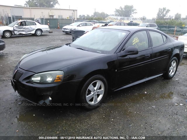 2G2WP552571176879 - 2007 PONTIAC GRAND PRIX შავი ფოტო 2