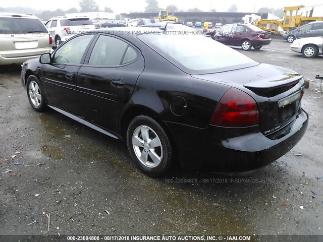 2G2WP552571176879 - 2007 PONTIAC GRAND PRIX შავი ფოტო 3