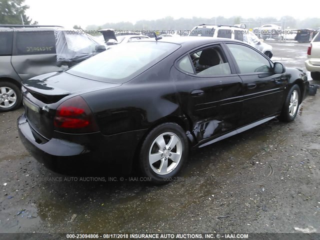 2G2WP552571176879 - 2007 PONTIAC GRAND PRIX შავი ფოტო 4