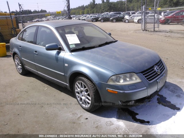 WVWUK63B03P111901 - 2003 VOLKSWAGEN PASSAT W8 4MOTION TEAL photo 1