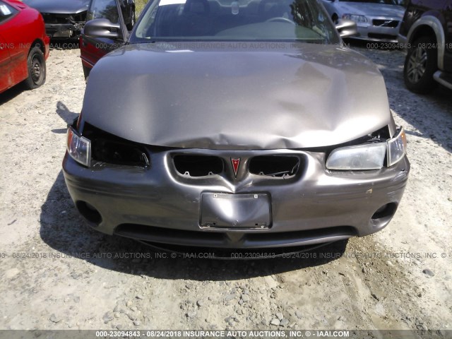1G2WK52J02F283169 - 2002 PONTIAC GRAND PRIX SE 灰色 照片 6