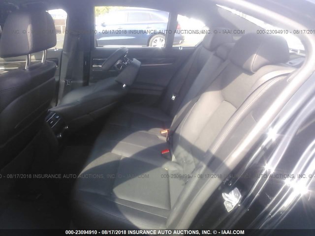 WBAYA6C57ED143972 - 2014 BMW 740 I BLACK photo 8