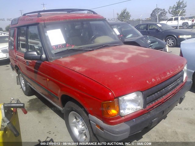 SALJY1246WA753465 - 1998 LAND ROVER DISCOVERY RED photo 1