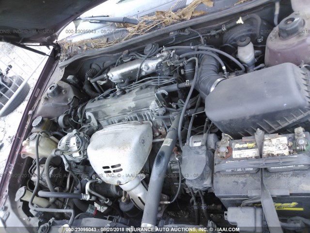 4T1BG28K4YU714574 - 2000 TOYOTA CAMRY CE/LE/XLE ბურგუნდია ფოტო 10