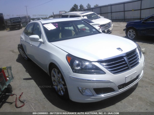 KMHGH4JH0CU046066 - 2012 HYUNDAI EQUUS SIGNATURE/ULTIMATE WHITE photo 1