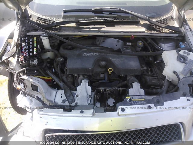 1GNDV231X7D211350 - 2007 CHEVROLET UPLANDER LS SILVER photo 10