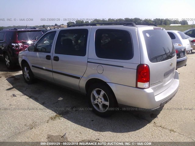 1GNDV231X7D211350 - 2007 CHEVROLET UPLANDER LS SILVER photo 3