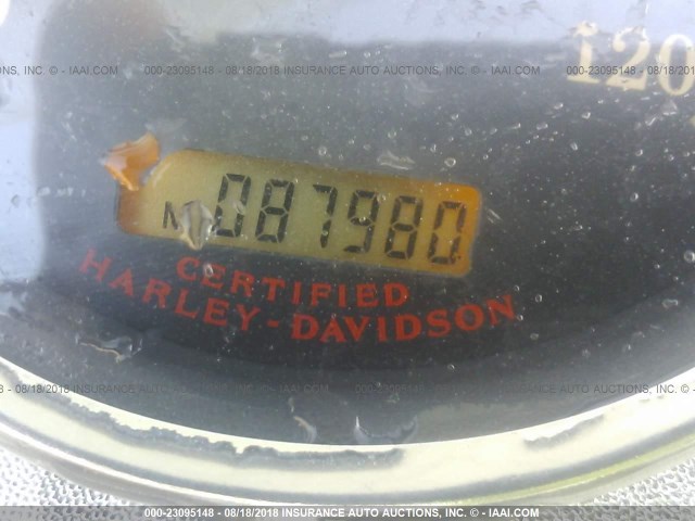 1HD1BWB174Y061732 - 2004 HARLEY-DAVIDSON FLSTCI BLACK photo 7