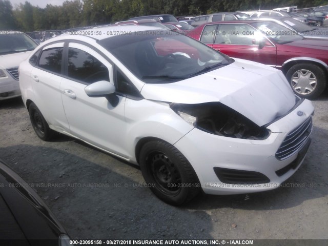 3FADP4AJ0EM210829 - 2014 FORD FIESTA S WHITE photo 1